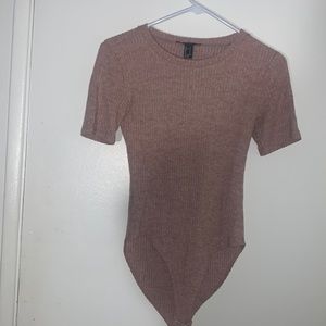 Rose Knit Bodysuit Forever21
